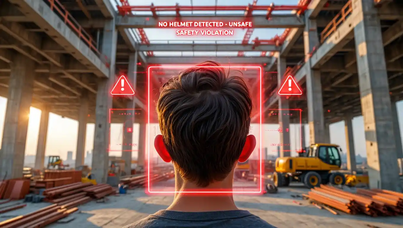 Unsafe - No Helmet Detected