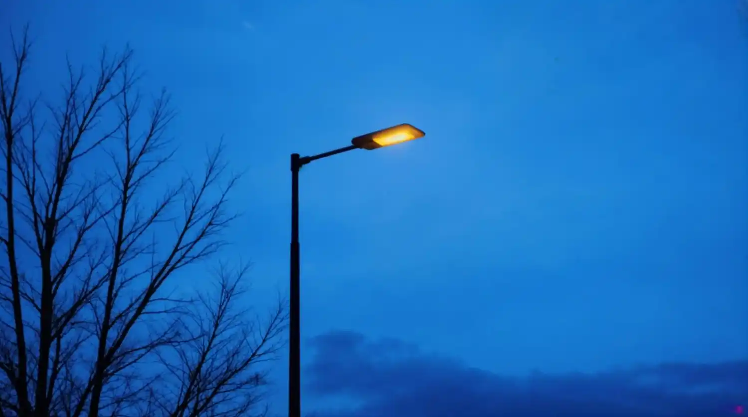 IoT-based street light monitoring system for smart cities.